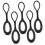 5-Piece Zipper Pull Replacement Set for Backpacks, Handbags, Jackets, and Luggage - Removable, Stylish, Versatile Design 1