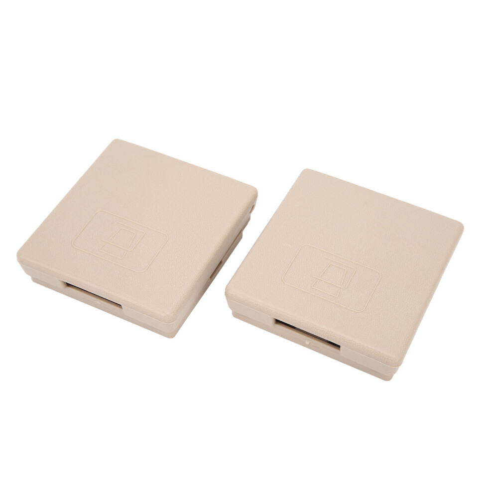 Foldable Cup Holder Set - Easy Install Fits Rv/Camper/Suv - 2Pcs Beige 8481338902273