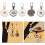 Replacement Zipper Slider, Non-Magnetic, Simple Style, Copper Material, Compatible with Various Zipper Sizes 3