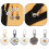 Replacement Zipper Slider, Non-Magnetic, Simple Style, Copper Material, Compatible with Various Zipper Sizes 4