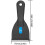 Ergonomic 3-Inch Multi-Purpose Color Scraper for Extended Use with Comfortable Hand Design, 7.6 cm Size 4