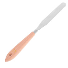 Spatula Scraper Palette Knife 10 Inch Bamboo Art Scraper Large Painting Knife for Acrylic and Oil Painting