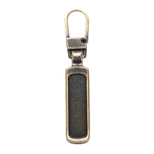 Metal Replacement Zipper Slider – Removable Zipper Slider with Small Holes for Repair and Portable Use Bronze