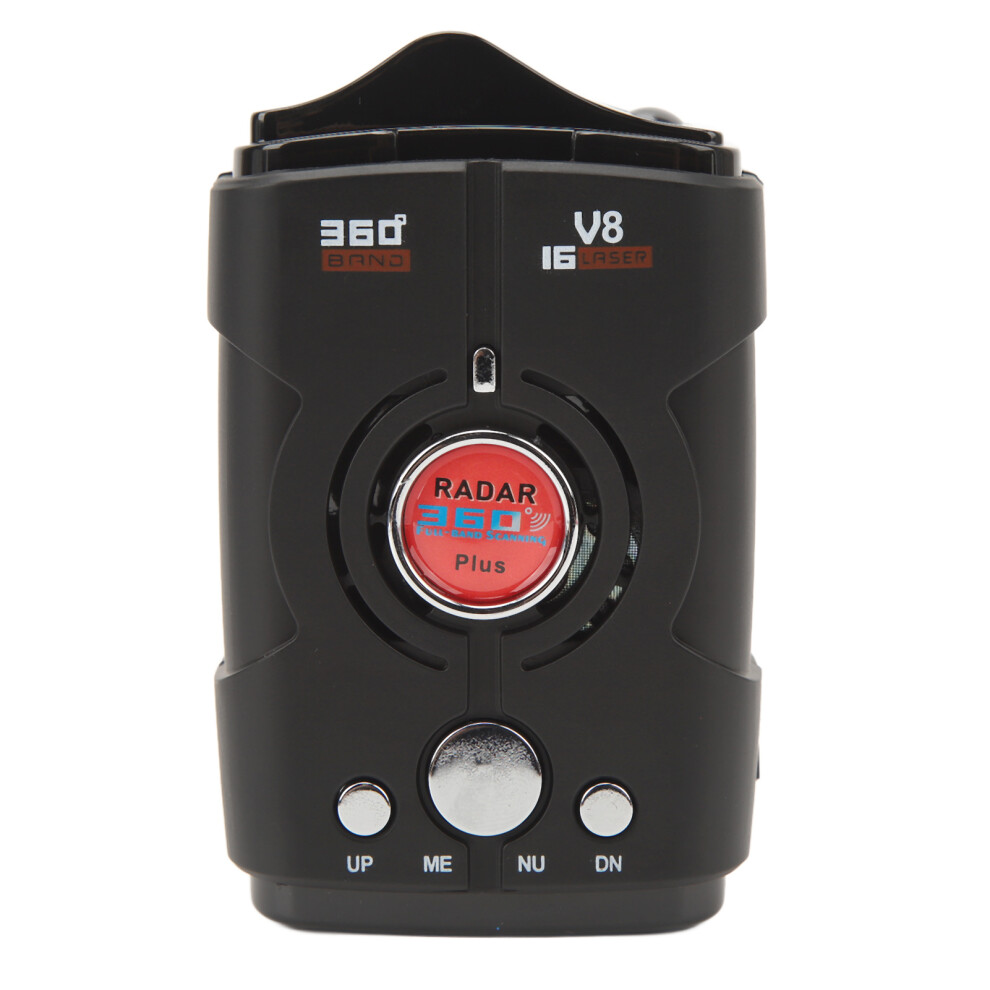 Extended Range Car Radar Detector 2.4Ghz 410Mhz 360 Voice Alerts 7901338902444