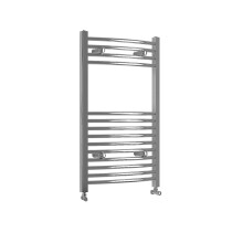 Clearance Sale Curved Bathroom Radiator Chrome 800x500mm