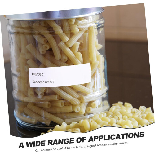 Unlabeled Writable Food Storage Labels - 2 Rolls for Easy Date Marking and Refrigerator Organization 2