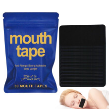Mouth Tape for Sleeping and Snoring, Nasal Strips for Improved Breathing, Strong Yet Gentle Adhesive, Comfortable Fit