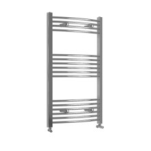 Clearance Sale Curved Bathroom Radiator Chrome 1000x600mm
