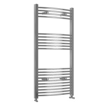 Clearance Sale Curved Bathroom Radiator Chrome 1200x600mm
