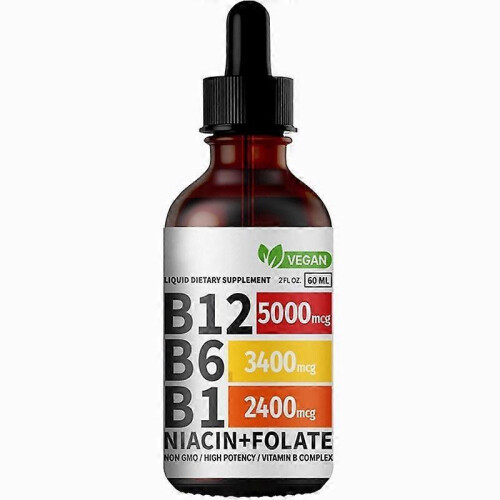 (2pc) vitamin B12 drops vitamin B16 drops