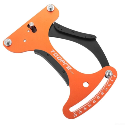 Bicycle Spoke Diagnostic Tool for Optimal Wheel Performance, Orange Color, Durable Design, Easy to Use