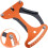 Bicycle Spoke Diagnostic Tool for Optimal Wheel Performance, Orange Color, Durable Design, Easy to Use 3