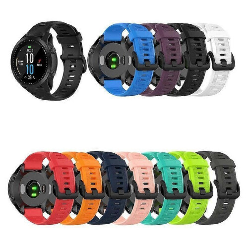 (Dark Purple) for Garmin Forerunner945/935 silicone watch strap