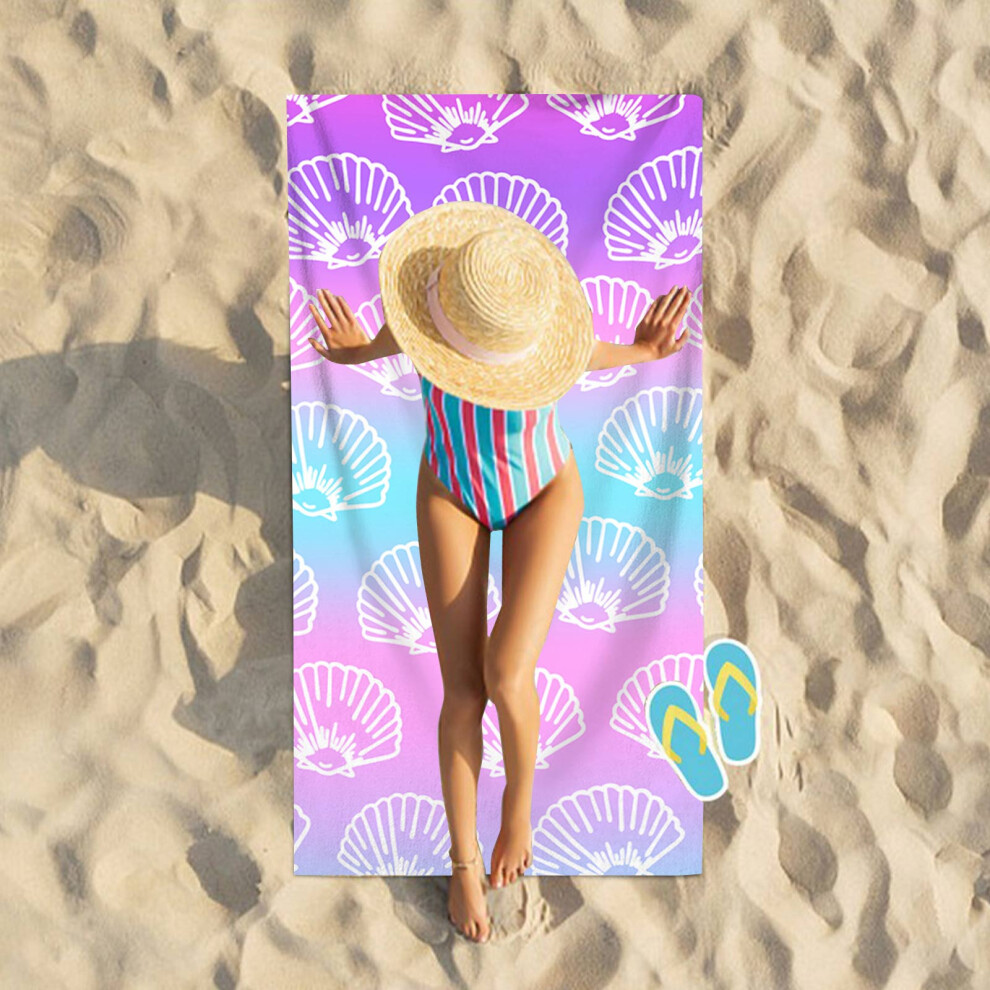 (BS) Microfiber Beach Towel Super Sandproof Beach Blanket Multi-Purpose Towel For Travel Swimming Pool Camping-image-OPC-PJHNCMB-NEW