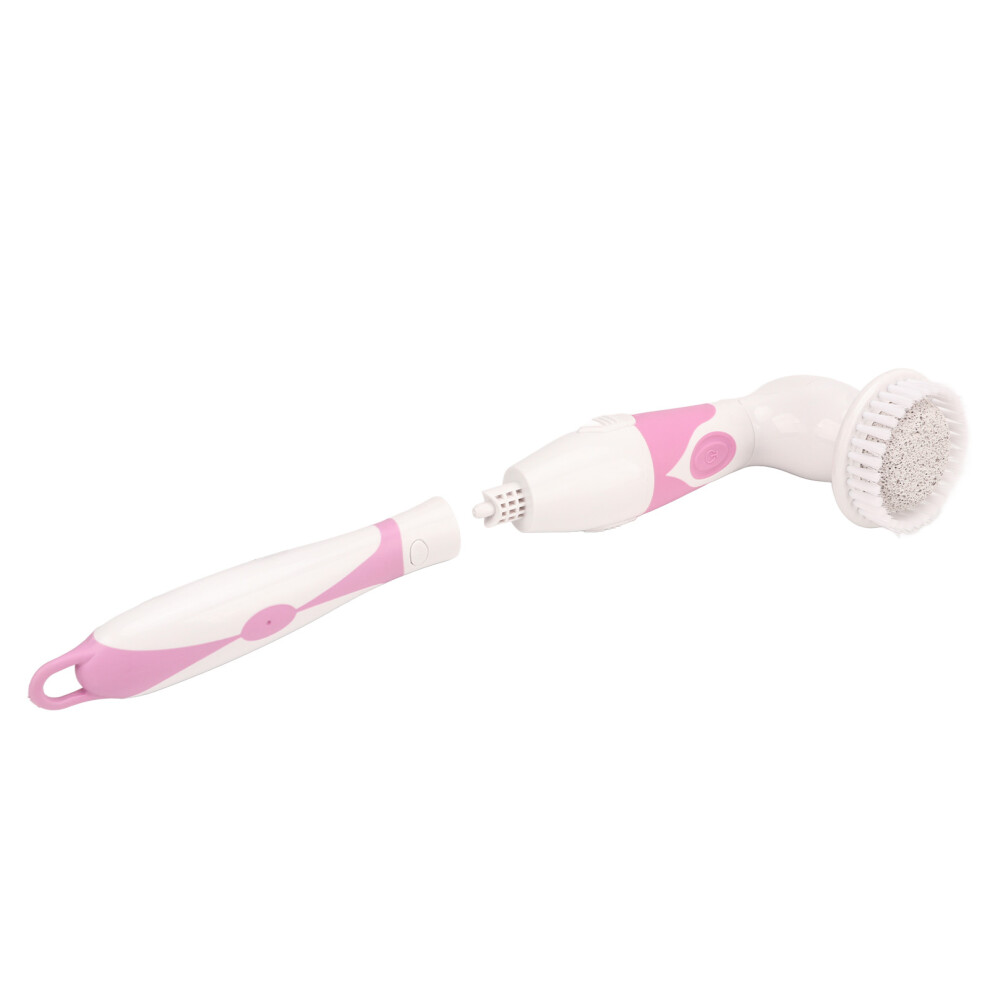 Electric Bath Massage Brush | Rotatable ABS Body Scrubber with Long Handle