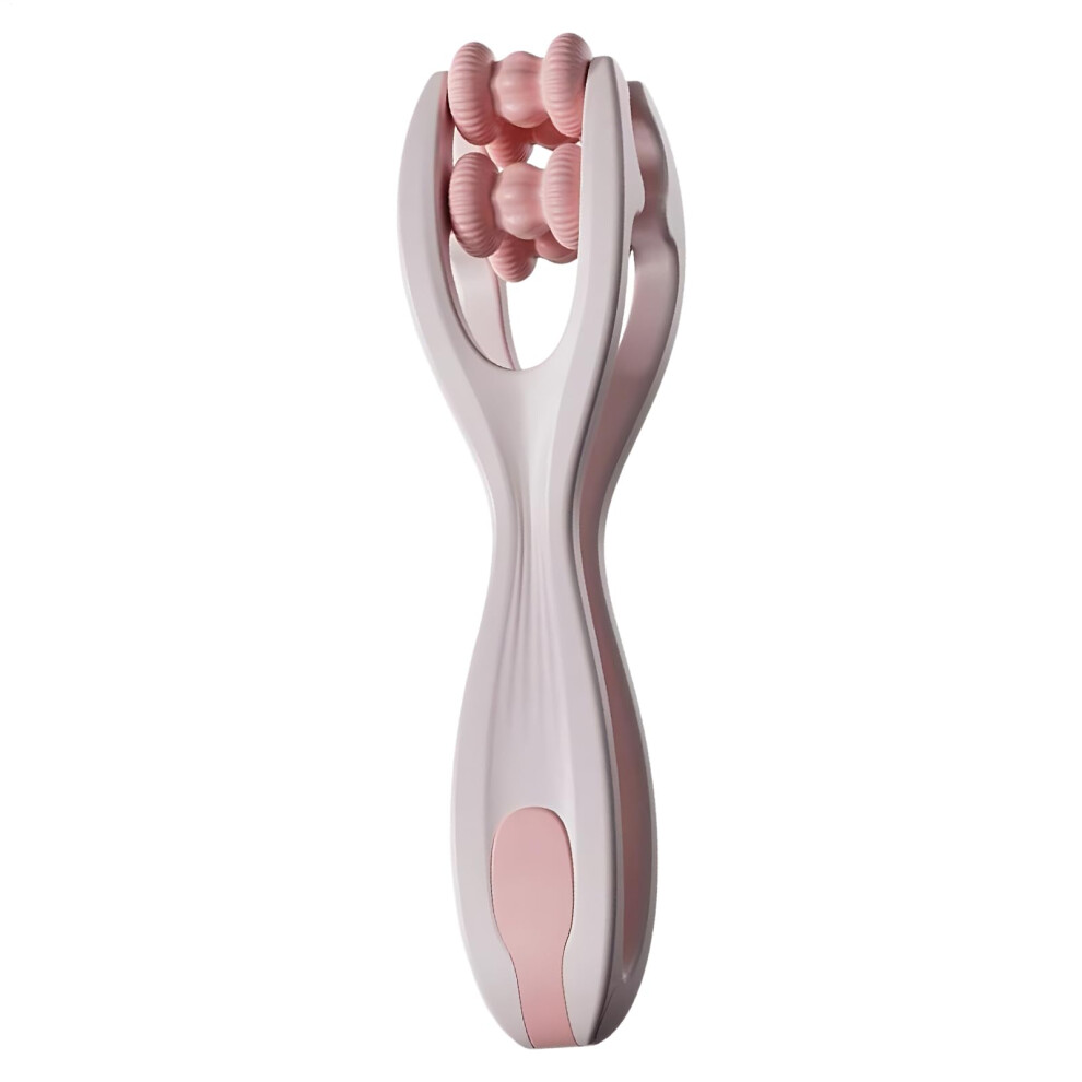 Massage Roller for Fingers and Hands - Hand Roller Tool with 2 Massage Options for Joint Relaxation in Pink