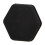 10pcs Black Silicone Tennis Racket Vibration Dampeners, 25mm 6