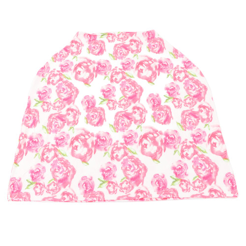Breathable Polyester Nursing Towel 73.5x69cm Soft White Breastfeeding Cover 2