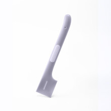 Cat Can Spoon with Long Handle, TPR Design, Square Edge, Pet Feeding Tool for Dog and Cat, Gray