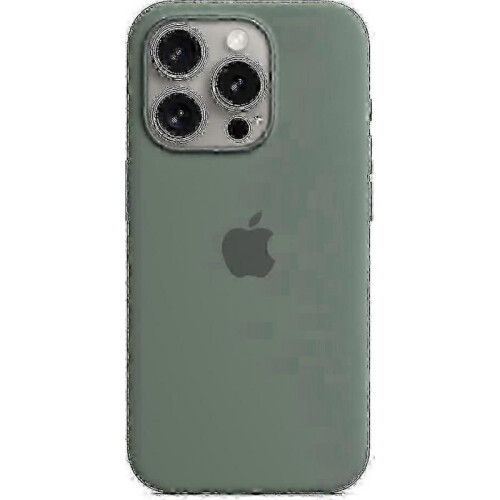 (Cypress)For Apple iPhone 15 Pro Silicone Case with MagSafe