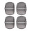 High Strength Caravan Jack Pads - 4PCS Heavy Duty Lifting Solution 16