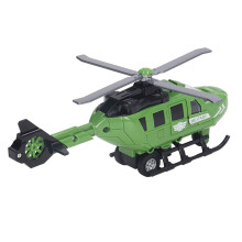 Diecast Helicopter Model Simulated Diecast Alloy Inertia Plane Airplane Model Toy for Kids Children Boys Girls 8.9in