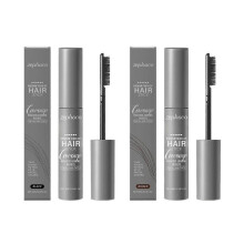 (Black and Brown) Root Touch-up Hair Stick, Hair Dye Root Cover Mascara Waterproof Hair Precision Tip Waterproof Formula for Women