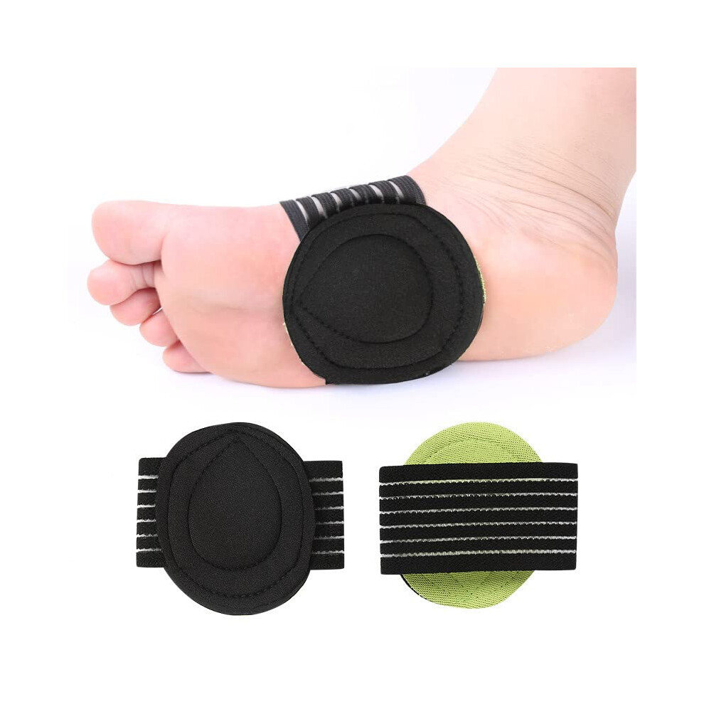 Foot Support Corset for Plantar Fasciitis and Flat Feet - Flexible Orthopedic Device, Size Adjustable, 1 Pair