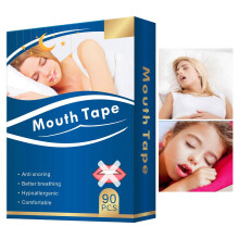 Strips - Anti-Snoring Mouth Band for Improved Nose Breathing, 90 Tablets for Better Sleep and Instant Relief