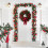 Eco-friendly Elegant Christmas Wreaths For Front Door Low Maintenance 3