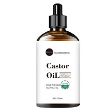 (3PCS) Castor Oil for Hair Growth | 100% Pure & Hexane Free | Cold Pressed | Promotes Growth for Eyelashes, Eyebrows & Hair | 100ml