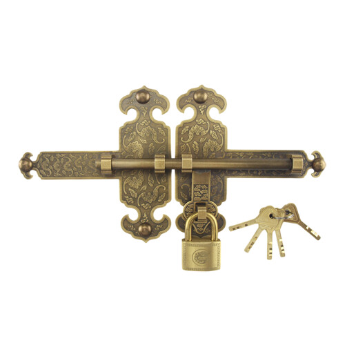 Rustic Farmhouse Security Lock For Wooden Garden Gates Elegant Door on ...