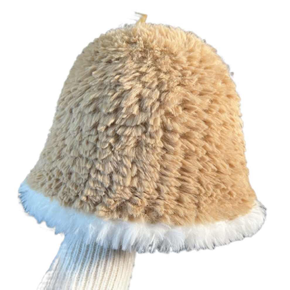 (khaki, 5359cm) Unisex Knitted Cap Ear Winter Hats Everyday Party Hats Fun Christmas-image-OPC-PJHNRKQ-NEW