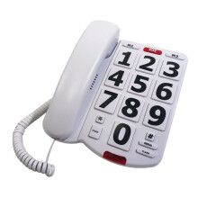 Big Button Phone for Elderly Seniors, Home Land Line Phone
