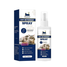 (1PCS) Cat Deterrent Spray, NO Chew Spray, Anti-Scratch Spray for Cats and Kittens, Safe Indoor & Outdoor Deterrent for Furniture Protection