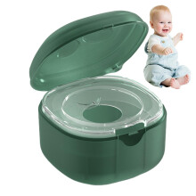 Schnullerbehälter Schnullertasche | Tragbare Grüne Schnuller Aufbewahrungstasche für Baby Zubehör Stilvoll und Universell