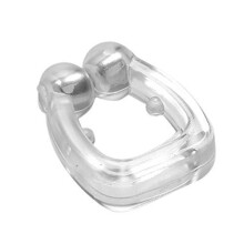 Silicone Snoring Stopper with Magnets, Adjustable Size, Includes Travel Case for Easy Portability