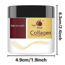 (2pcs)Collagen Hair Treatment Deep Repair Conditioning,Collagen Hair Mask Essence for Dry Damaged Hair All Hair Types