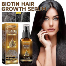 30ml Biotin Hair Growth Spray Anti Hair Loss Fast Regrowth Scalp Treatment Serum
