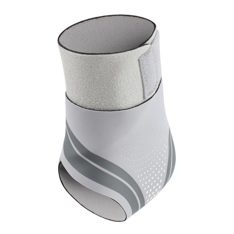 Sports Ankle Brace - Adjustable Compression Support Sleeve for Badminton, Hiking, and Outdoor Activities, Elastic Material