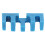 2PCS High Pounds Racquet Load Spreader Stringing Tool - Blue 15