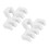 2Pcs Badminton Racquet Load Spreader Plastic White for Stringing Accessories 8
