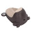 Children's Plastic Wall-Mounted Urinal, Funny Aiming Target, Brown 13