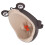 Children's Plastic Wall-Mounted Urinal, Funny Aiming Target, Brown 14