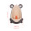Children's Plastic Wall-Mounted Urinal, Funny Aiming Target, Brown 2