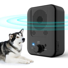 Antibarking for Dogs with 3 Frequency Levels, 33 ft Range, Rechargeable Ultrasonic Device for Indoor and Outdoor Use