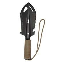 Multifunctional Small Hand Shovel - Stainless Steel, Khaki Outdoor Tool