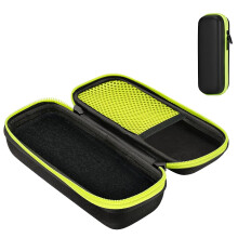 Case for O Blade Electric Shaver QP2734 QP2724 QP2824 QP6551 QP4631 O Blade Pro 360, Hard Shell Travel Bag for Philips OneBlade Attachments