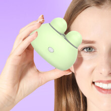 Portable Ultrasonic Soft Lens Cleaner Machine Cyan Lithium Battery