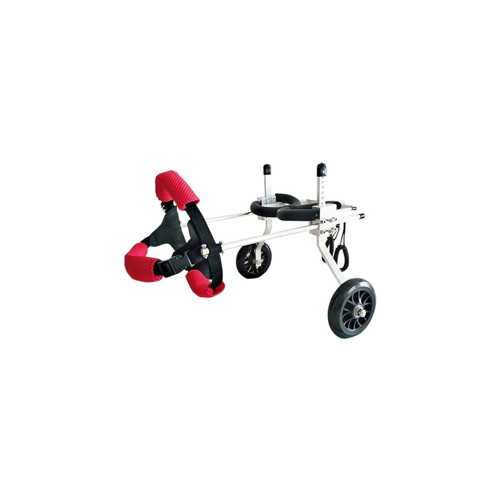 Portable Pet Wheelchair for Hind Leg Paralysis - Adjustable Mobility Aid for Small and Medium Dogs and Cats, Travel-Friendly XS+ Multi-Color